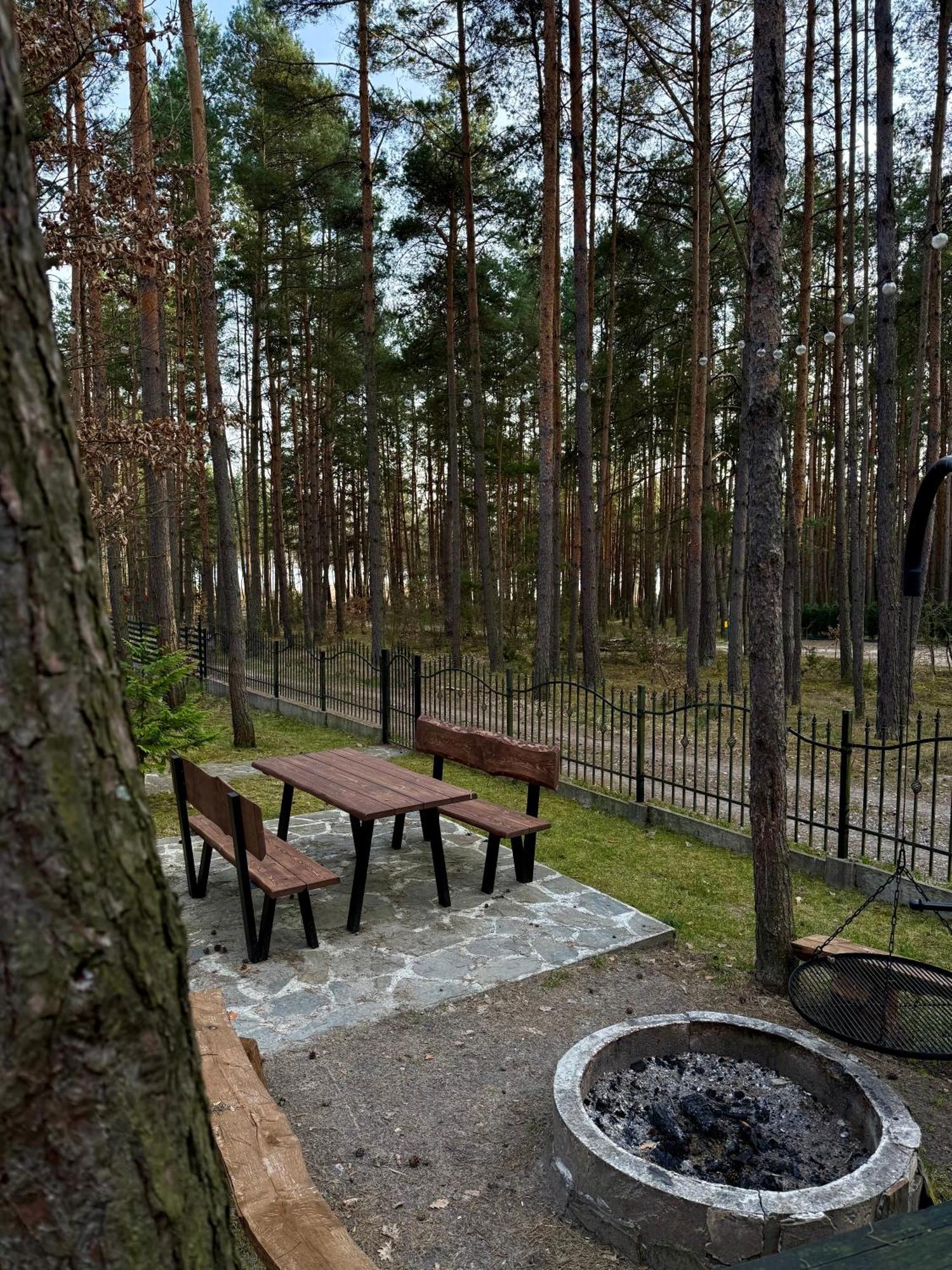 Domek w lesie nad zalewem Chancza Zewnętrze zdjęcie