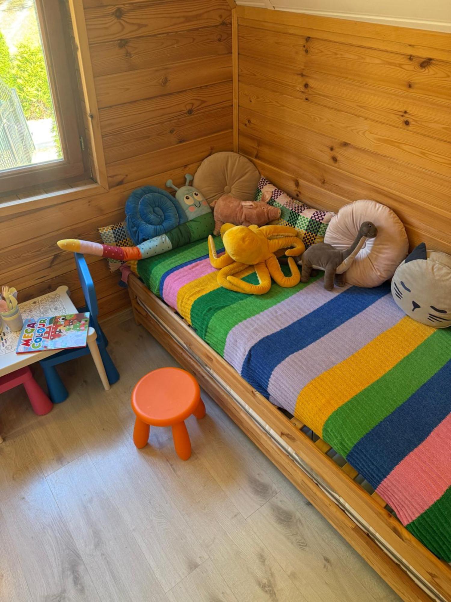 Domek w lesie nad zalewem Chancza Zewnętrze zdjęcie
